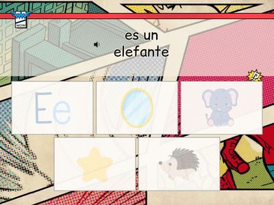 Letra Ee (vocabulario)