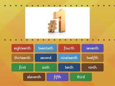 KB4 U4 Ordinal numbers