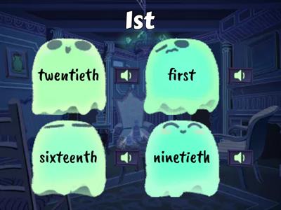 Ordinal Numbers (quiz)