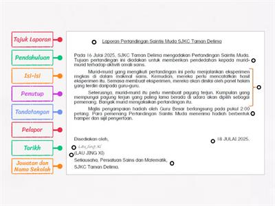 [m.s. 47] Format Karangan Laporan