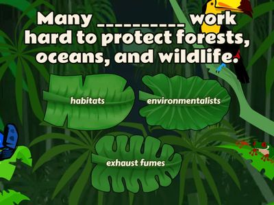 Vocabulary Test: Choose the Correct Word