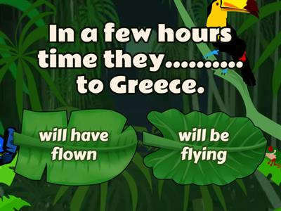 Future Perfect vs Future Continuous