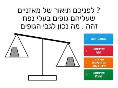  יוכבד אוזן מגישה:חזרה למבחן בנושא הצפיפות