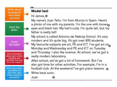 GW A1+ Unit 2 Writing 