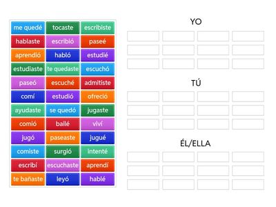 Preteritum verbformer