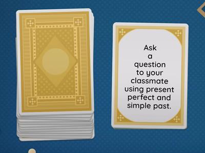 Present perfect - past simple