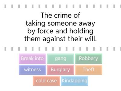 UC ROADMAP B1+ U4B CRIME VOCABULARY