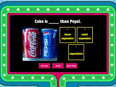 7B  Comparatives and Superlatives 7B 