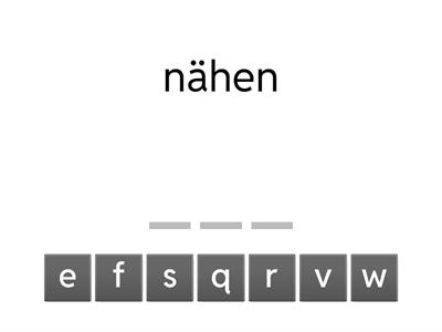 Englisch 9: Vocabulary P. 70 Spell