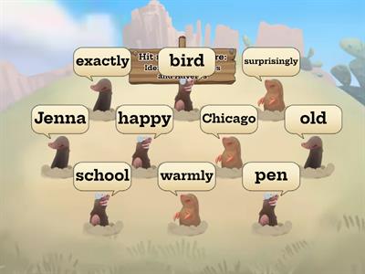 Identifying Adjectives and Adverbs