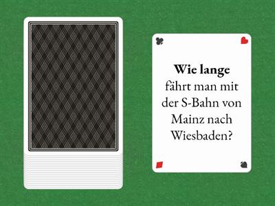 Wann? Seit wann? Wie lange? A1