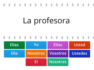 Los pronombres personales