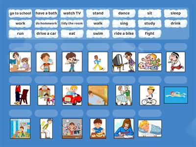 Комарова 3 класс Unit 5 Actions 