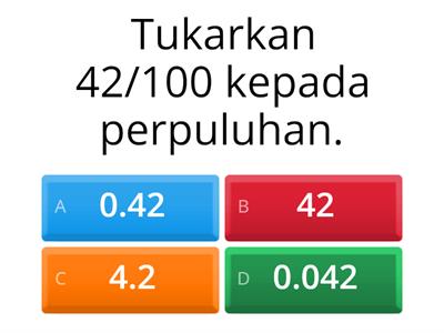 Ulangkaji Perpuluhan Tahun 4 & 5