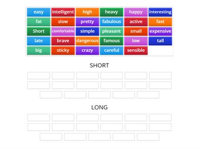 The Comparative - Long or Short Adjectives