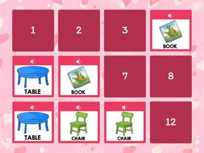  My classroom voc. K1