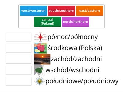 ŚWIAT PRZYRODY (Kierunki świata )-repetytorium ósmoklasisty A2+/B1(Pearson) klasa 8 