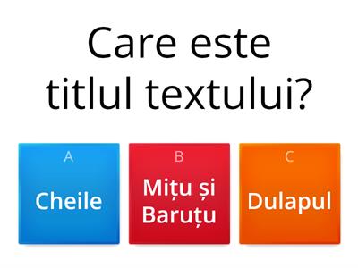 "Cheile" după Tudor Arghezi(înțelegerea textului)