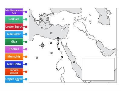 Ancient Egypt Map