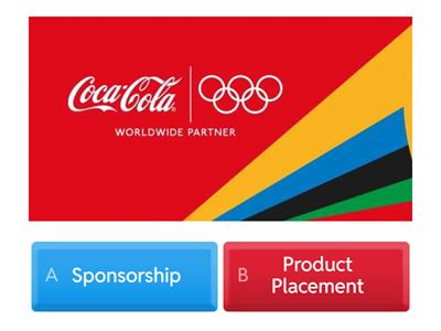 Product Placement or Sponsorhip 