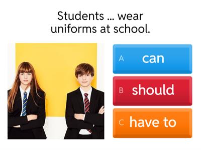 Must Have to Can Should