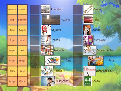  Cognates and False cognates activity 1 