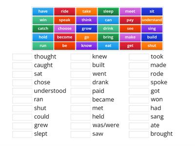 Irregular Verbs