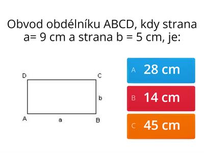  Obvod a obsah čtverce a obdélníku