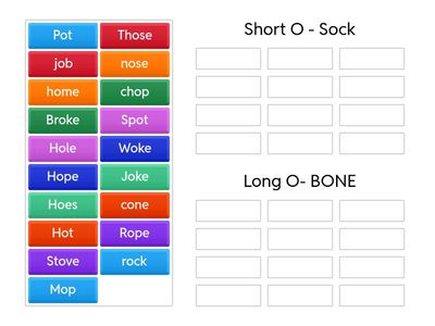 Sort 9- Long  or Short O