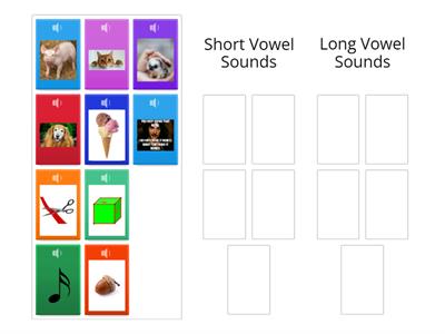 Long Vowel Sounds vs. Short Vowel Sounds