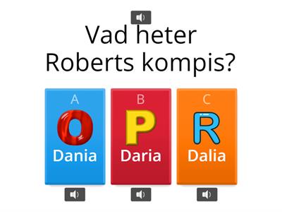 2. Robot och Roberta