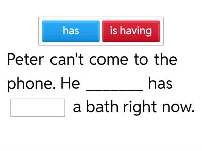 Present simple Vs. Present Continuous (*)