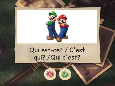 A1: Identifier quelqu'un