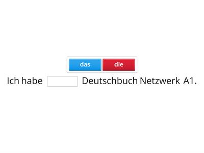 Netzwerk neu A1 Kapitel 4 Akkusativ (den, einen, keinen)