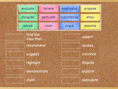 DE 2.4 Reporting verbs