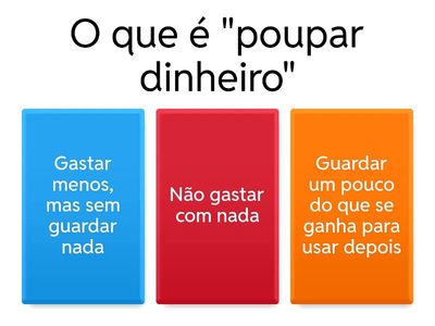 Será que és um poupador?