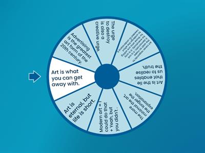 art quotes Outcomes UI