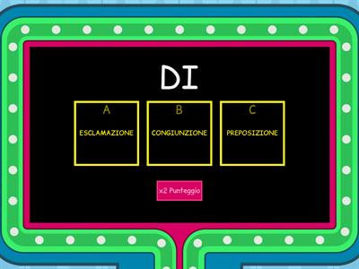 ANALISI GRAMMATICALE Maestra Annalisa
