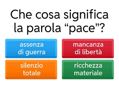 La Pace quizz