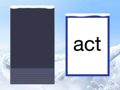 Orton Gillingham Visual Drill