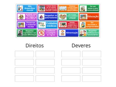Direitos e deveres da criança
