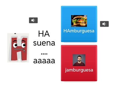 LETRA H: SONIDO EN ESPAÑOL