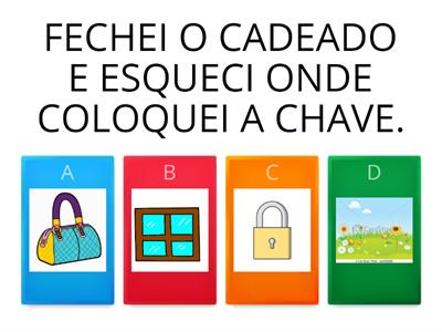 COMPREENSÃO, CONTROLE INIBITÓRIO, ATENÇÃO SELETIVA E ASSOCIAÇÃO DE IDEIAS.