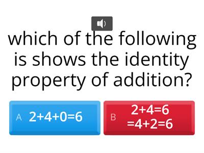 Property of Addition