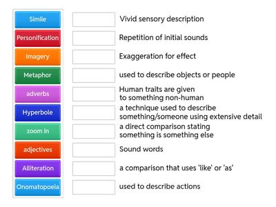 Figurative Language and Descriptive Techniques