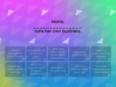 Non-defining relative clauses