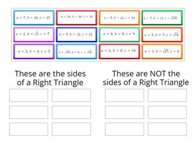 Converse of Pythagorean Theorem