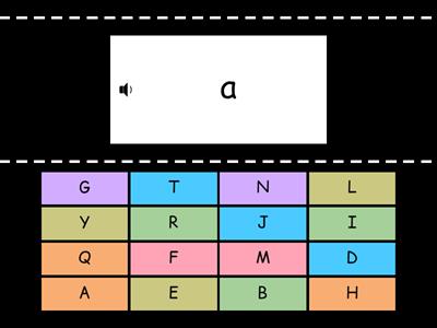 Alphabet - Capital-Lower Case