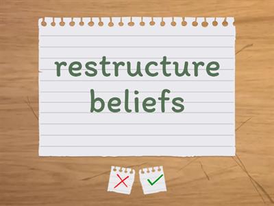Core beliefs 2