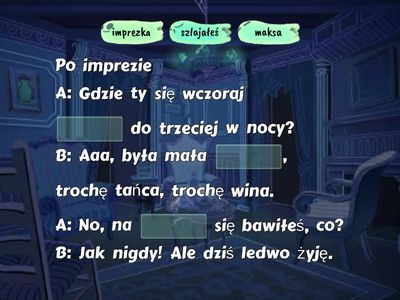 Zadanie 12 - dialogi C1